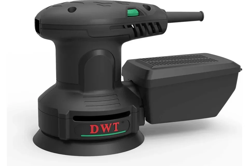 Шлифовальная машина эксцентриковая  DWT (300 Вт, 125 мм, 7000-13000 об/мин, амплитуда 2мм)