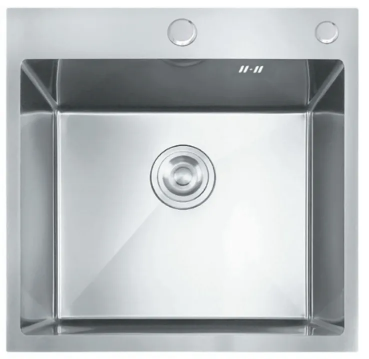 Мойка MIXXUS MH5050 SS COLOR (MH5050 NANO-SILVER) из нерж.стали (3.0/0.8) (цв.нерж.) (1 шт/ящ)