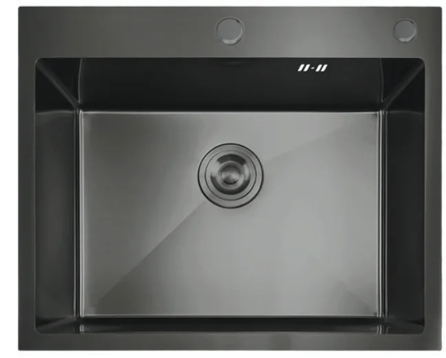 Мойка MIXXUS MH5843 GRAPHITE (MH5843 NANO-BLACK) из нерж.стали (3.0/0.8) (цв. графит) (1 шт/ящ)