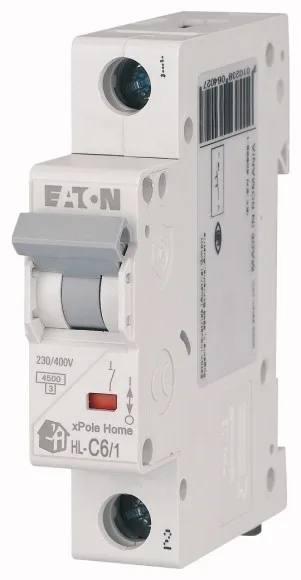 Выключатель автоматический 1п C 6A HL EATON (12шт/уп)