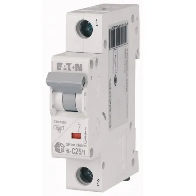 Выключатель автоматический 1п C 25A HL EATON (12шт/уп)