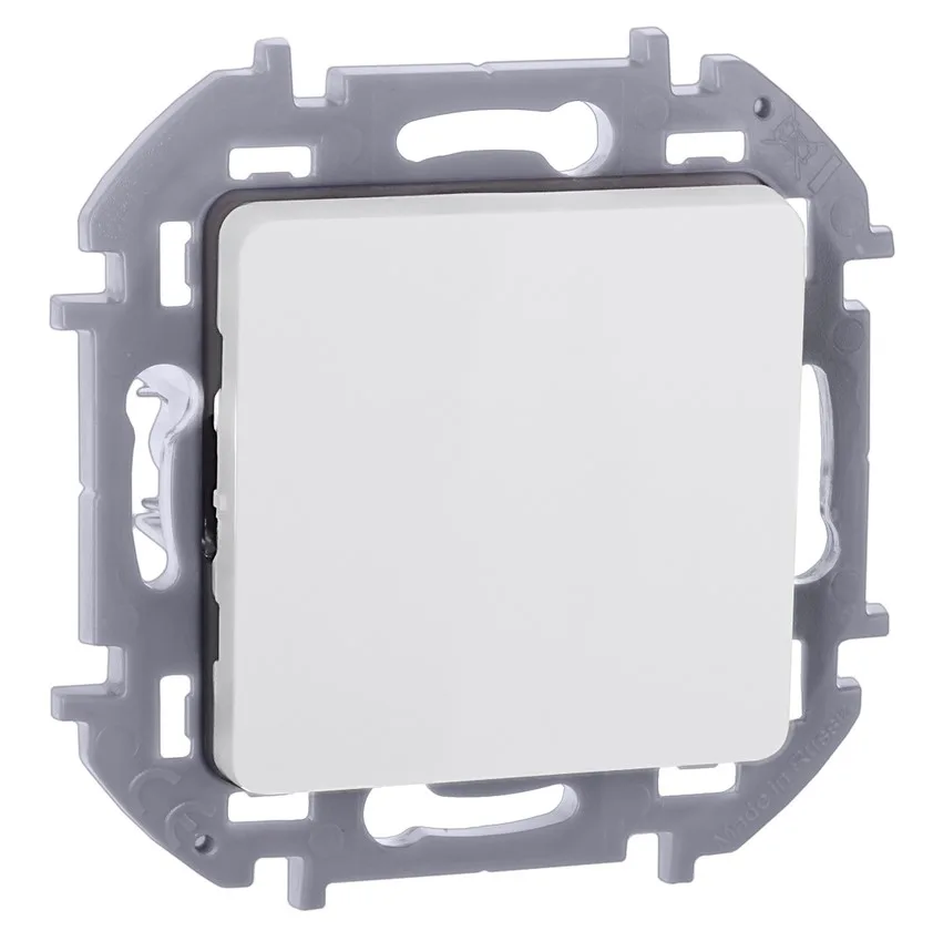 Розетка 1-м механизм б/з 16А IP20 250В 2P Белый IEK Inspiria (Legrand)
