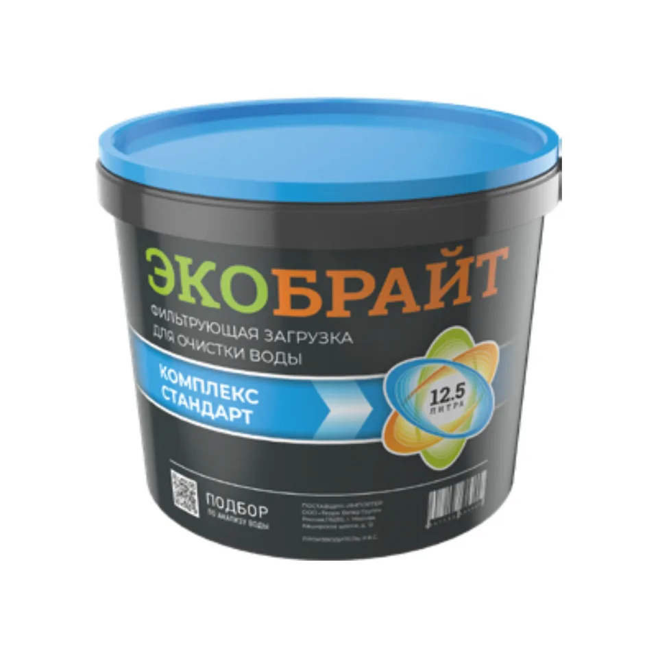 Засыпка Экобрайт КОМПЛЕКС Стандарт ведро 12,5 л АКВАБРАЙТ