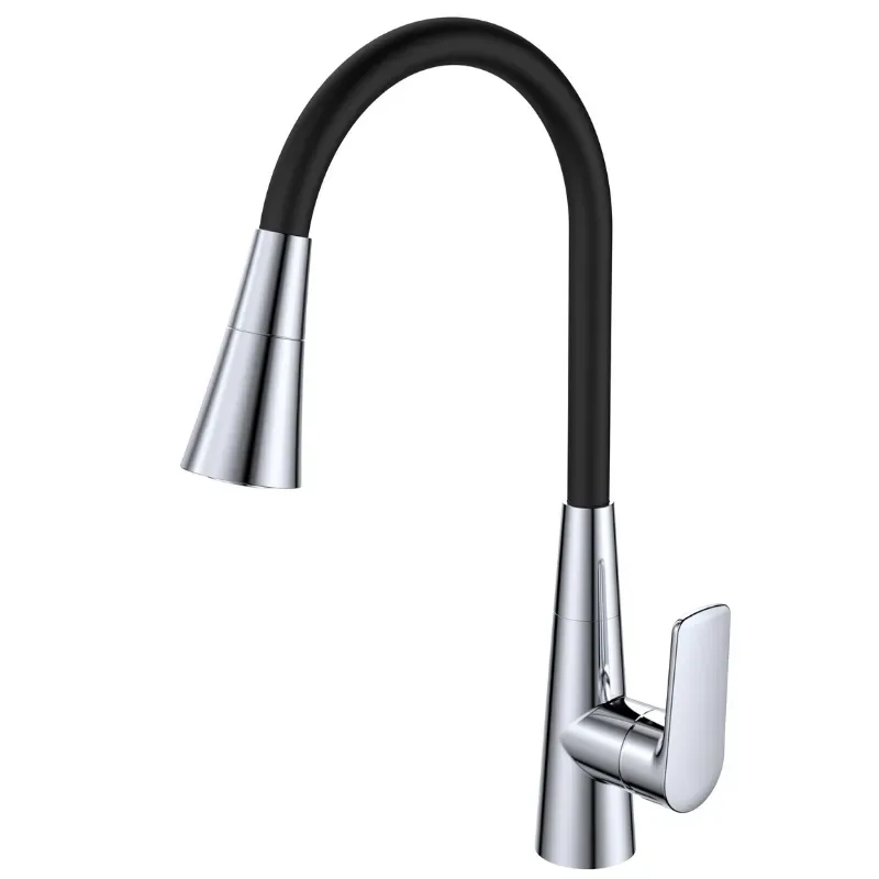 Смеситель д/кухни MIXXUS PREMIUM MATIS 011-T (NUT) REFL.BLACK (10шт/ящ)