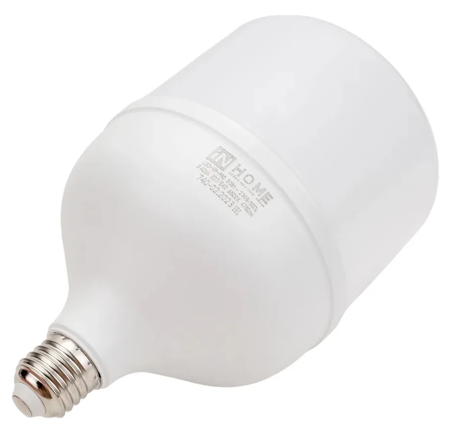 Лампа светодиодная LED-HP-PRO 80Вт цилиндр 6500К холод.бел. E27 7600лм 230В с адаптером Е40