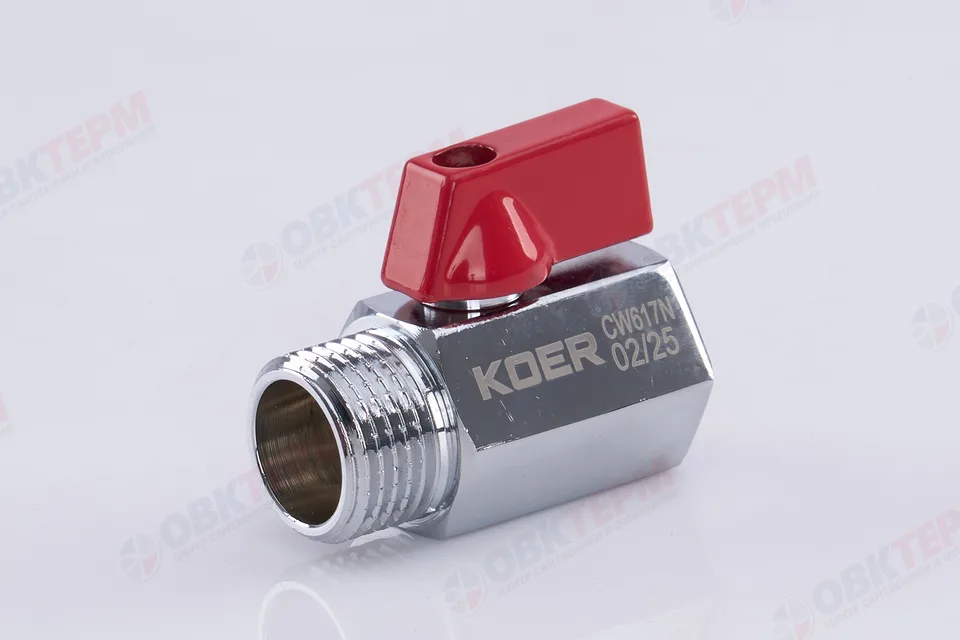 Кран шаровый       мини     1/2" вн          (160шт/ 1ящ)       KOER