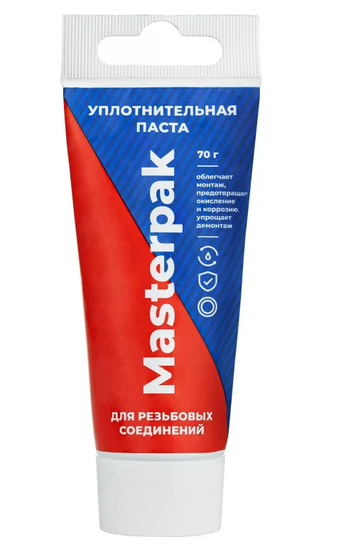 Паста уплотнительная (вода, пар 70 г) Masterpak, туба