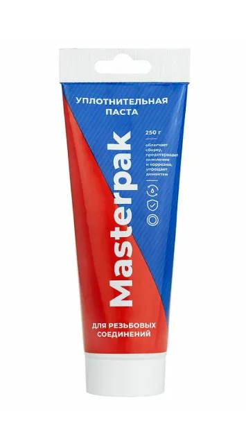Паста    уплотнительная  (вода, пар 250 г)   Masterpak, туба