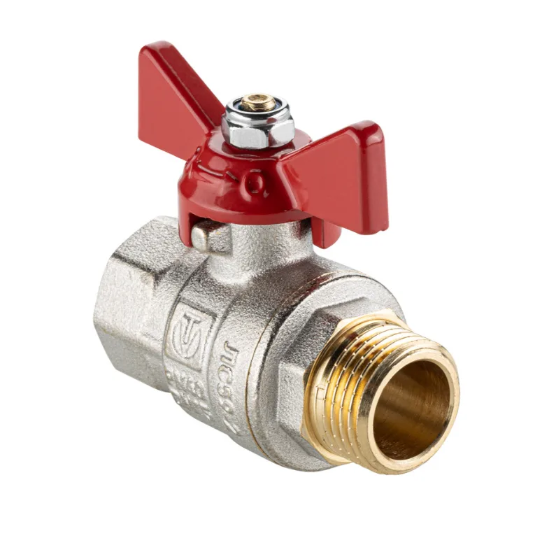 Кран шаровый        Valtec      1/2" ВН  бабочка  BASE ГОСТ  (16/96)