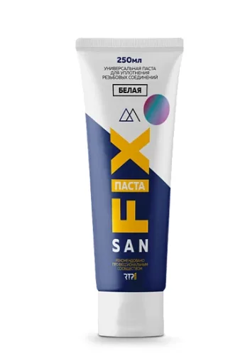 Паста уплотнительная белая 250г SANFIX