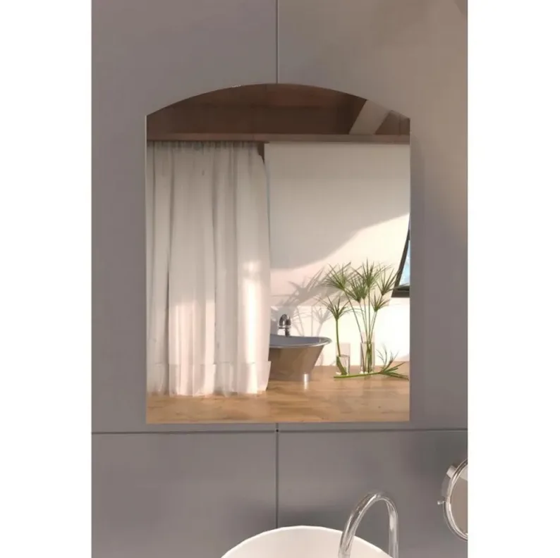 ZERIX ALIVE MRZ01-45x60 Зеркало настенное прямоугольное с дугообразным верxом