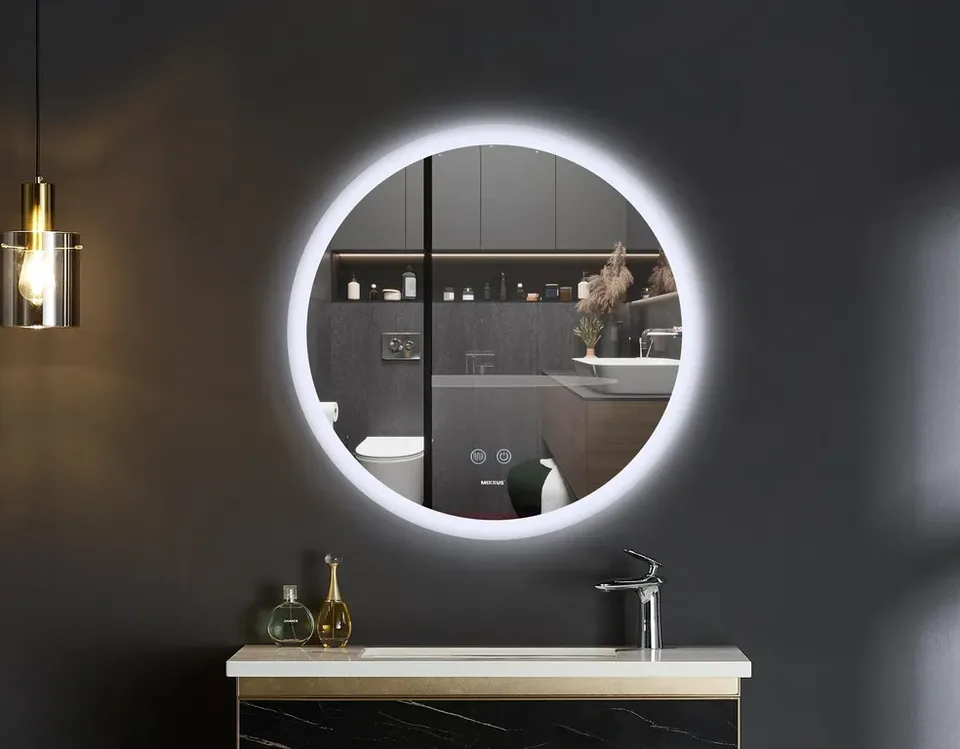 MIXXUS PLAIN MC11-60 Зеркало с LED Touch, Anti-fog, димером, регулятором яркости