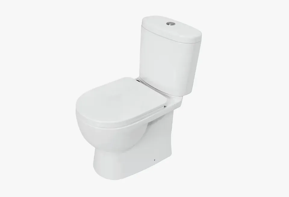 Унитаз-компакт SANITA LUX Art Basic Белый S1, универ. выпуск, 2 реж., полипропилен, (370х770х635)
