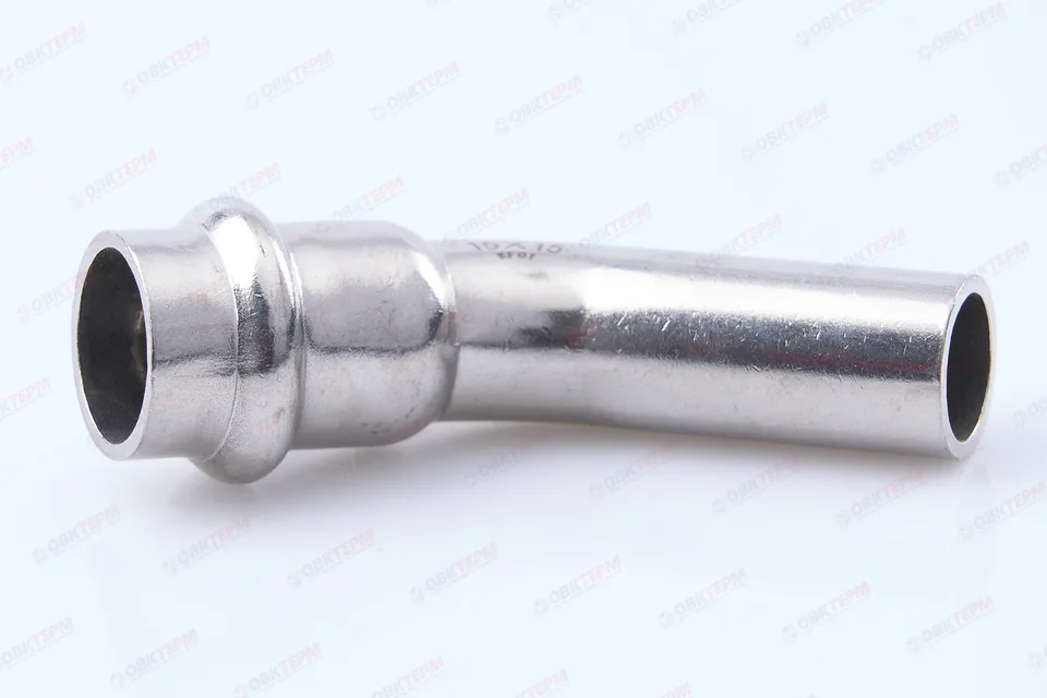 Угол пресс из нерж.ст. однораструбный 45* х 18    ZEISSLER   (5/100)