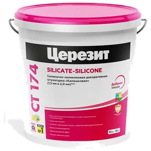 Ceresit CT 174/25 Штук силик-силикон. камеш 2,0