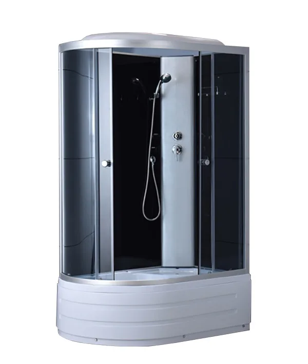 Душевая кабина ODA-8406 L P 120*80*215 (тонированное стекло 4мм,средний поддон)