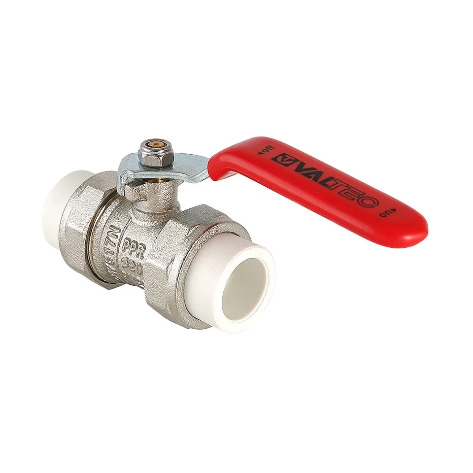 Кран  латунный шаровый с PPR муфтами 25   (Valtec )  (5/60)