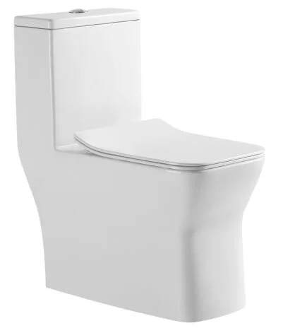 Унитаз-моноблок HORKE SM9608 (универ. выпуск, дюропласт, SC, Slim, с гофрой и подводкой)