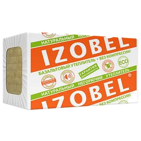 Технониколь Минвата IZOBEL Л-25 1200*600*100 (2,88м2/0,288м3)(40уп/пал)25кг/м3 компрессия 40%