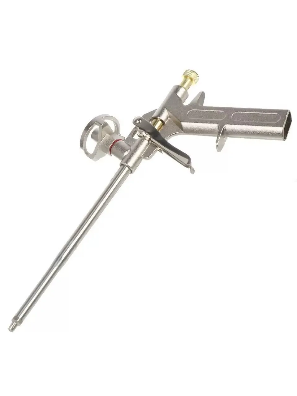 Пистолет для монтажной пены, 190мм, алюм, Silver, CY-058 Bartex