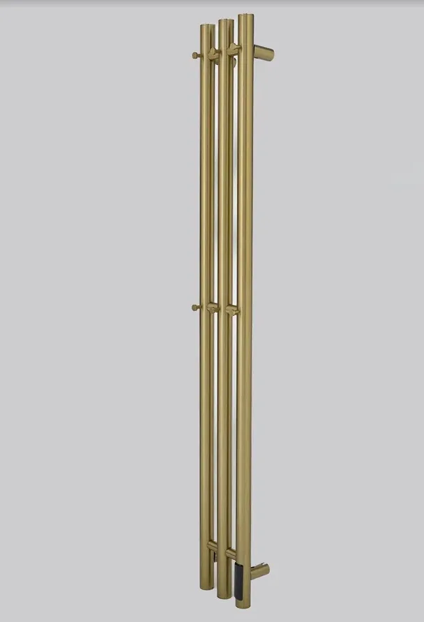 Полотенцесушитель электрический Domamir Papa 1200x120 MZ (матовое золото)