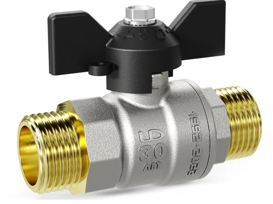 Кран шаровой     LD Pride       1/2"   НН   бабочка