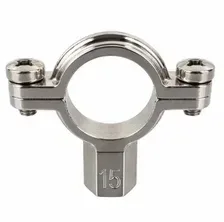 Хомут для фиксации нержавеющей трубы 15мм ZEISSLER (10шт/500ящ)
