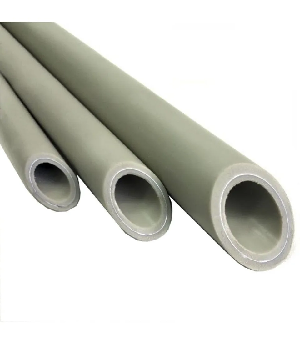 Труба с металлом 20 * 3.1 PP-R СЕРЫЙ (РОССИЯ) (KOER) (120 м)