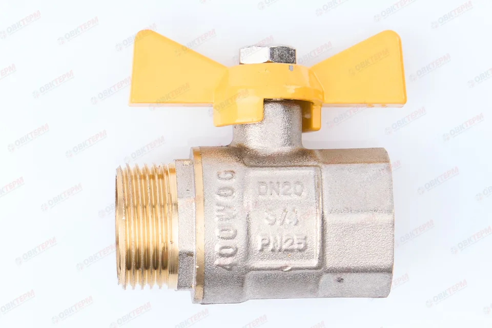 Кран шаровый     ТСМ      3/4" ВН  бабочка  ГАЗОВЫЙ      (160/16)