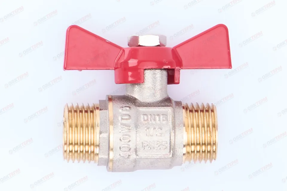 Кран шаровый     ТСМ      1/2" НН   бабочка       (200/20)