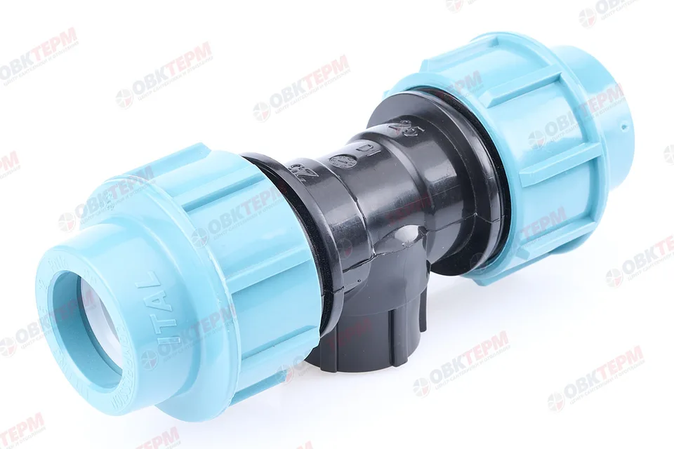 Тройник   25 *  1/2" в * 25   ПНД  ИТАЛ/STR   (120/10шт)