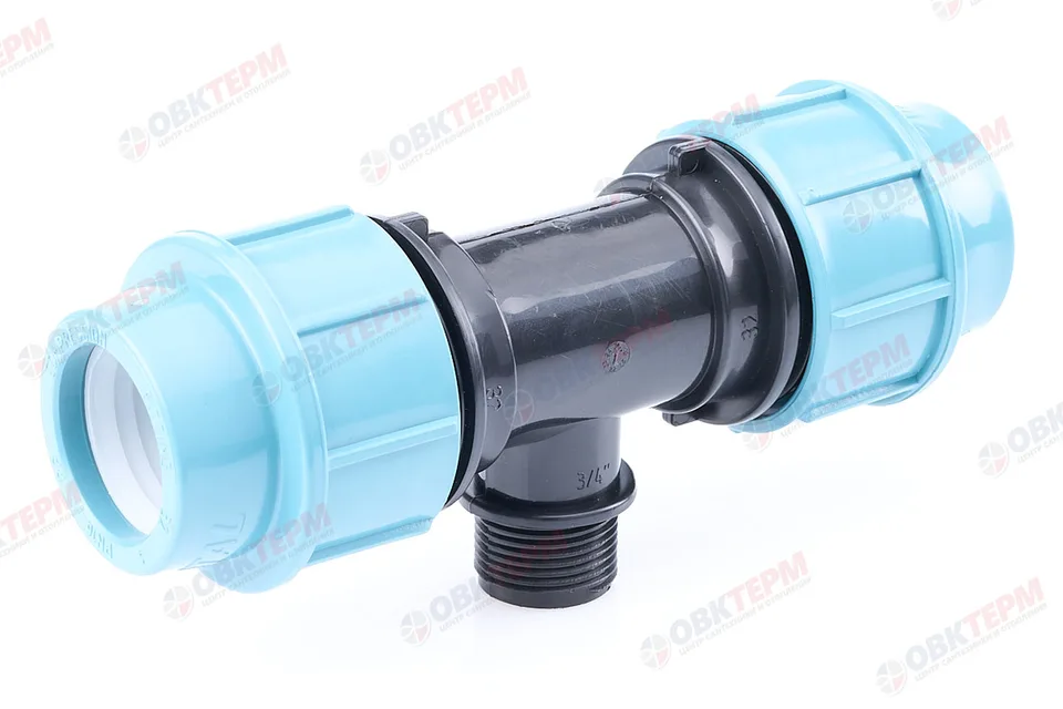 Тройник 32 * 3/4" н * 32 ПНД ИТАЛ/STR (90/6шт)