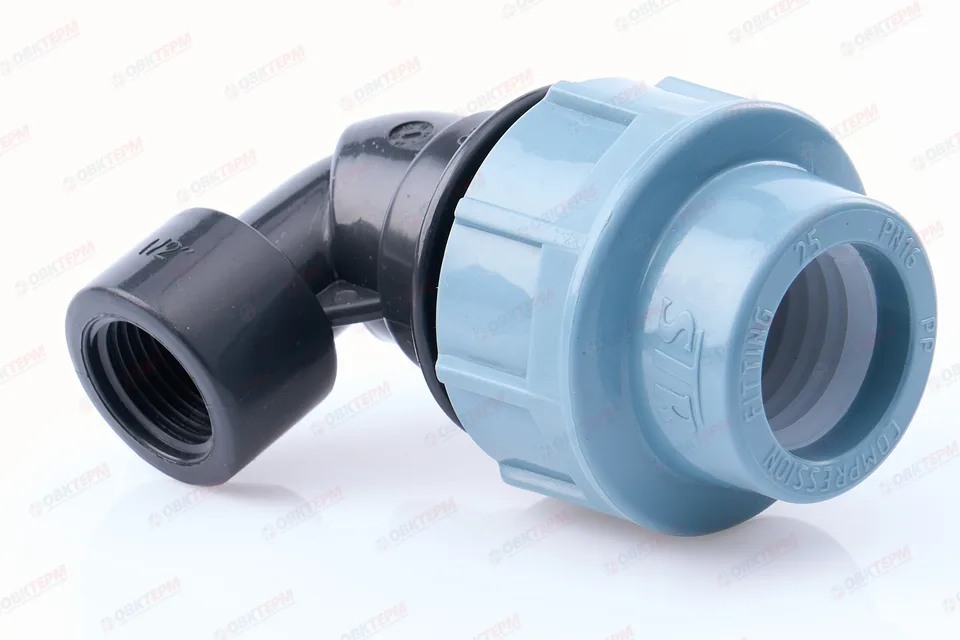 Угол      25 *  1/2"в      ПНД  ИТАЛ/STR                (200/20шт)