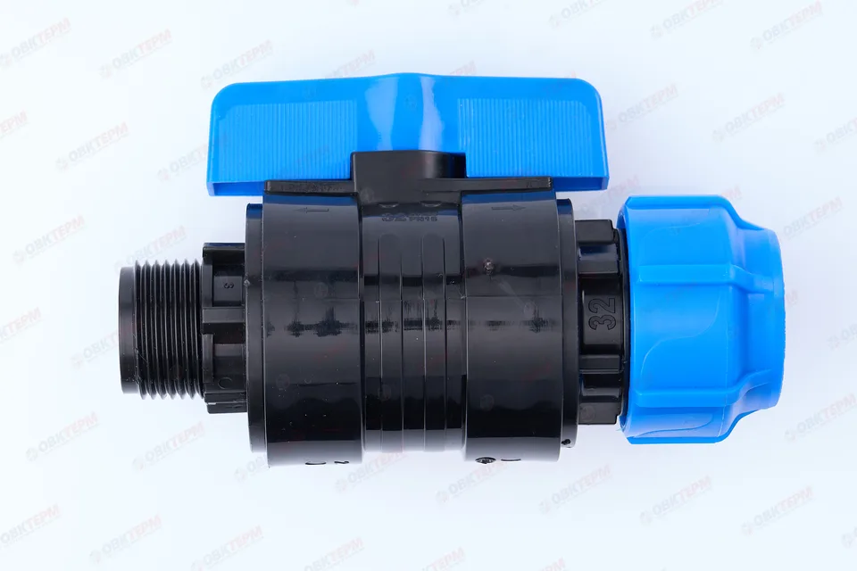 Кран     32* 1" н     ПНД  ИТАЛ/Spektr/STR   (90/6шт)