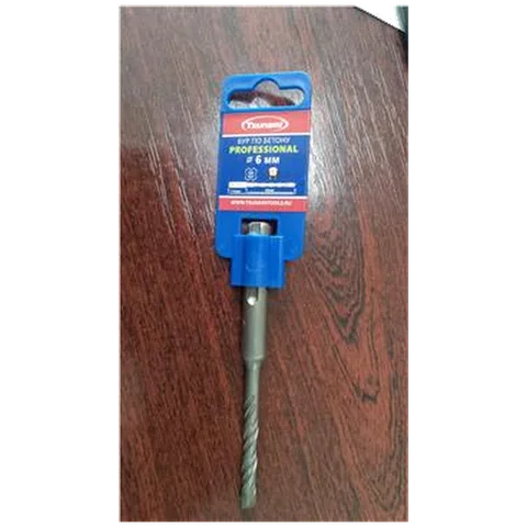 Сверло SDS+ 6х110 PROFESSIONAL TSUNAMI