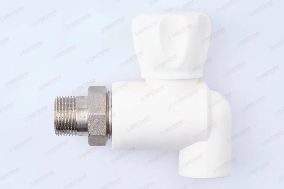 Кран радиаторный угловой шаровой 25*3/4   (Valtec )   (5шт/50ящ)