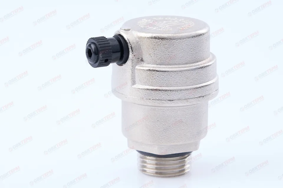 Воздухоотводчик автом. 1/2"    Valtec  прямой с бок. выпуском    (20уп/120ящ)