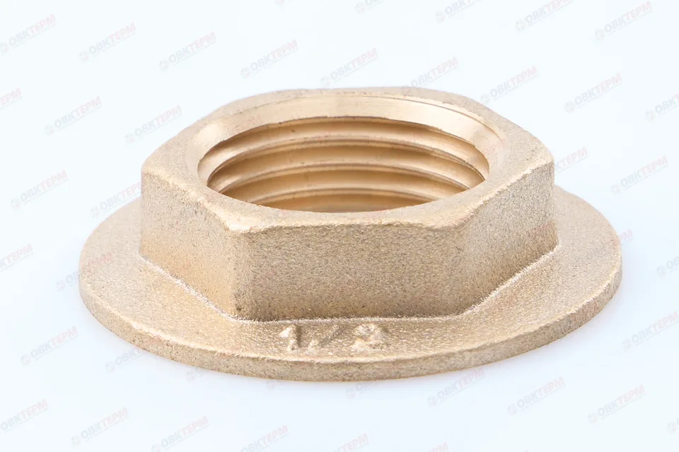 Контргайка с бортиком       1/2" (10шт)                TIM