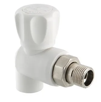 Кран радиаторный угловой шаровой 20*1/2   (Valtec )   (5шт/80ящ)
