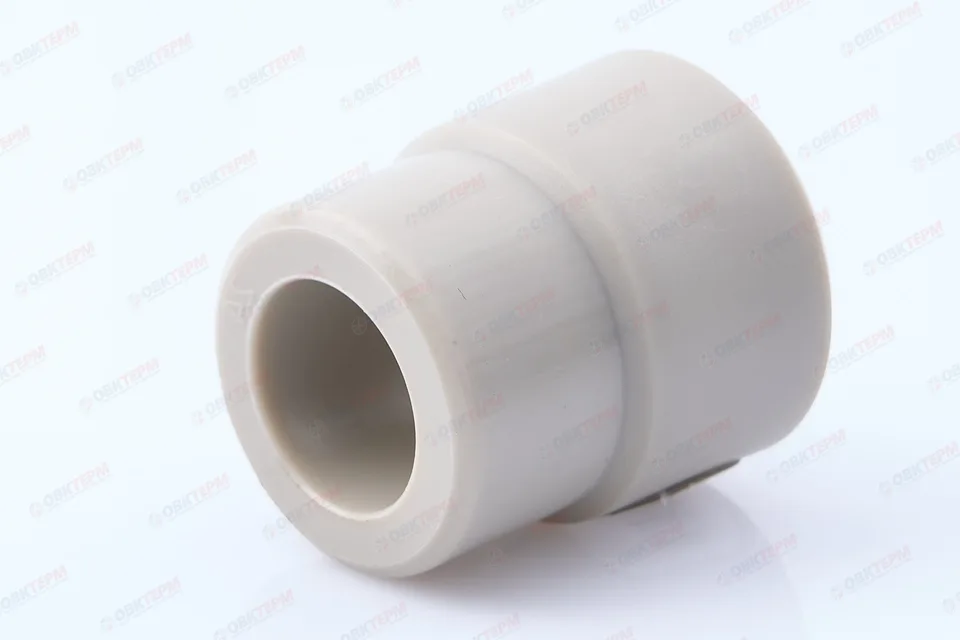 Муфта переход.  ВН  25*20   СЕРАЯ PP-R   (RTP)    (350/50)