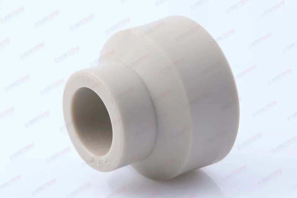 Муфта переход.  ВВ  32*20   СЕРАЯ PP-R   (RTP)    (250/25)