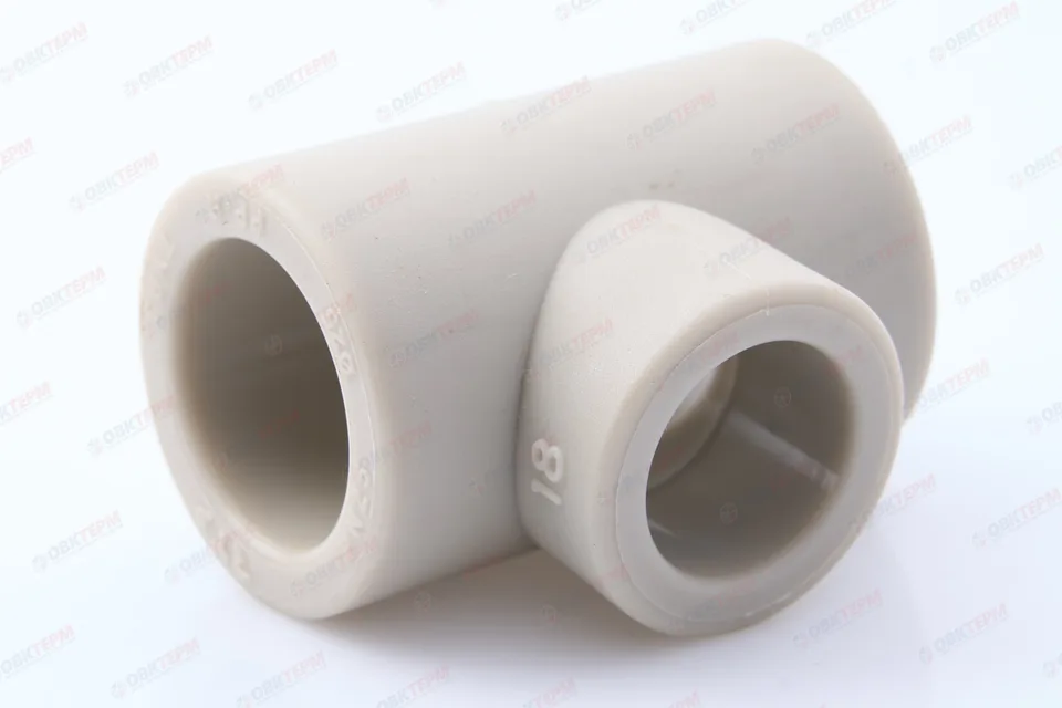 Тройник 25*20*25 СЕРЫЙ PP-R (RTP) (210/30)