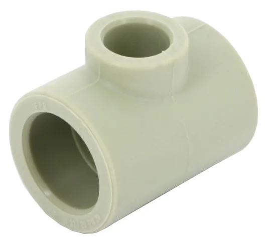 Тройник 63*40*63 СЕРЫЙ PP-R (RTP) (24/2)