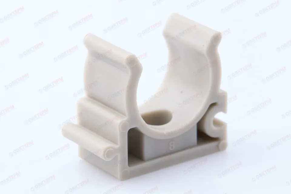 Крепление 20 без защелки СЕРОЕ PP-R (RTP) (450/75)