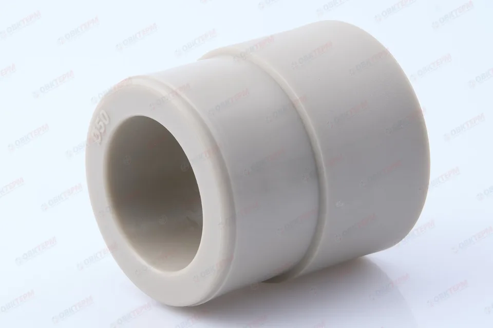 Муфта переход. ВН 50*40 СЕРАЯ PP-R (RTP) (64/8)