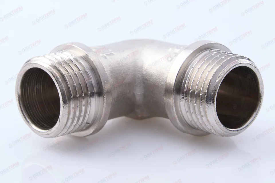 Угол     1/2" нн      никель (Valtec)   (120ящ/10шт)