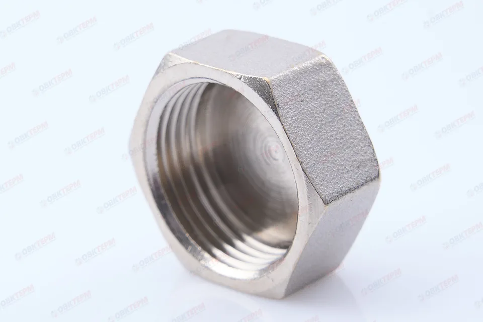 Заглушка      3/4" в  никель    Valtec   (280ящ/10шт)