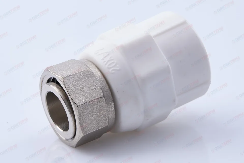 Соединитель с накидной гайкой 20*1/2     (Valtec )   (10шт/400ящ)