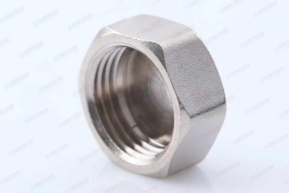 Заглушка      1/2" в  никель    Valtec   (440ящ/10шт)