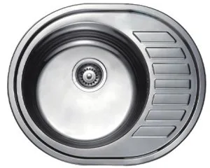 Мойка FRAP 0.8 мм          57*45*18 глянец               F-4557  (6 кр)